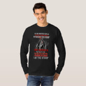 テンプル騎士団 私は神の悪魔の子にささやき返した Tシャツ (正面フル)