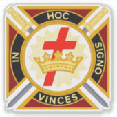 テンプル騎士 シール (正面)