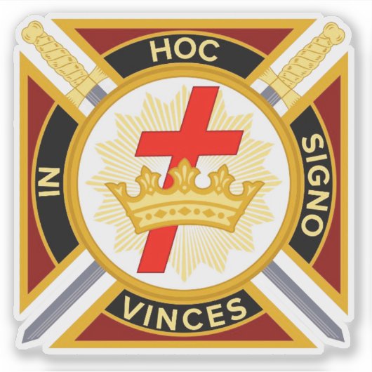 テンプル騎士 シール (正面)