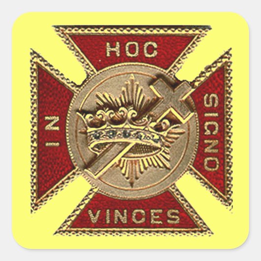 テンプル騎士 スクエアシール (正面)