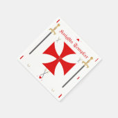 テンプル騎士 スタンダードカクテルナプキン (角)
