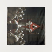 テンプル騎士 タペストリー (正面(横))