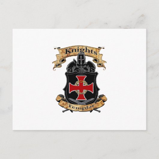 テンプル騎士 ポストカード (正面)