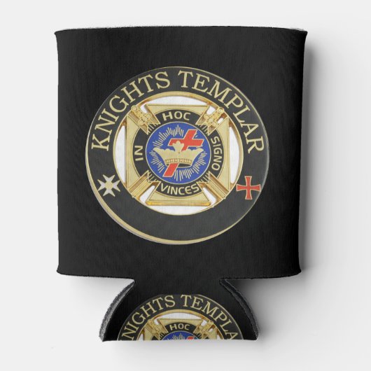 テンプル騎士 缶クーラー (正面)