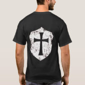 テンプル騎士 Tシャツ (裏面)