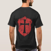 テンプル騎士 Tシャツ (裏面)