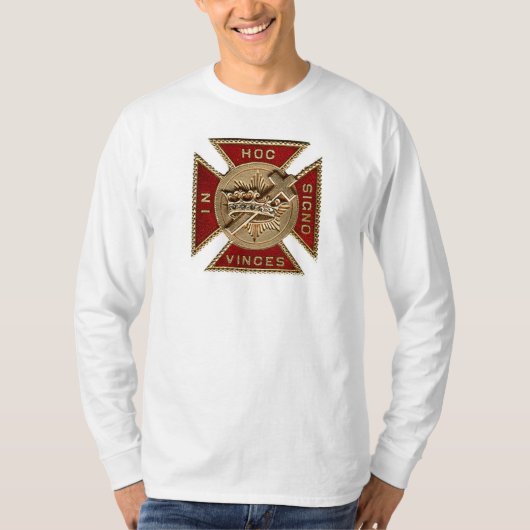 テンプル騎士 Tシャツ (正面)
