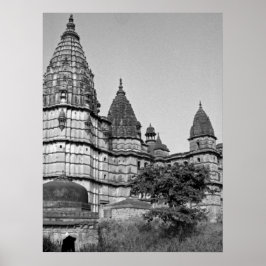 テンプル・イン・バラナシ・インディア・ポスター ポスター