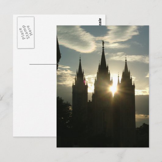 テンプル ポストカード (正面/裏面)