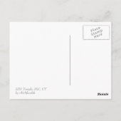 テンプル ポストカード (裏面)