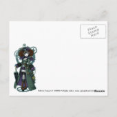 テンプル ヴィクトリアン スチームパンク ヴァンパイア エンジェル ポストカード (裏面)