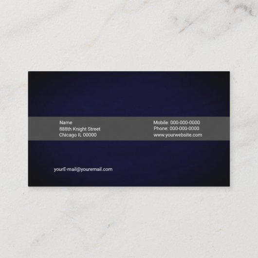 テンプル 名刺 (裏面)