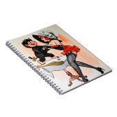 テンプレスヴィンテージクリスマスとハッピークランプス ノートブック (右側)