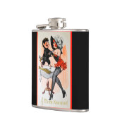 テンプレスヴィンテージクリスマスとハッピークランプス フラスク (左)