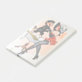 テンプレスヴィンテージクリスマスとハッピークランプス ポストイット (アングル)