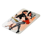 テンプレスヴィンテージクリスマスとハッピークランプス マグネット (左側)