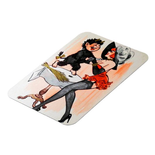 テンプレスヴィンテージクリスマスとハッピークランプス マグネット (左側)