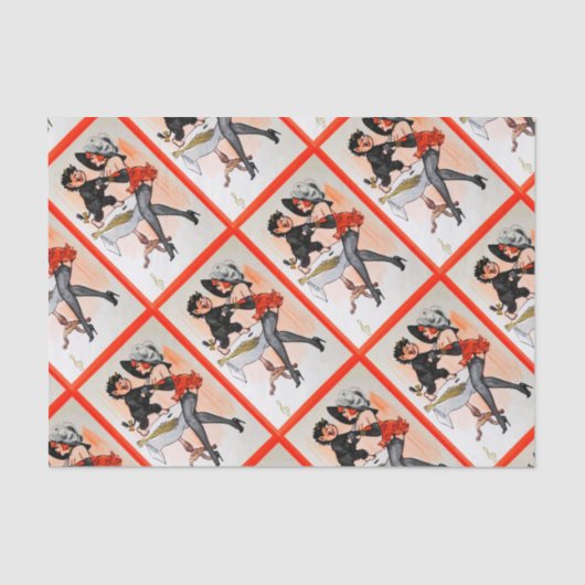 テンプレスヴィンテージクリスマスとハッピークランプス 薄葉紙 (正面)