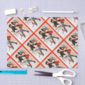 テンプレスヴィンテージクリスマスとハッピークランプス 薄葉紙 (クラフト)