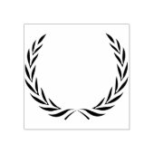 テンプレートあなたの名をオリンピックリースのアートスタンプ ラバースタンプ (インプリント)