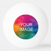 テンプレートここに自分の写真イメージをアップロード 卓球ボール (正面)