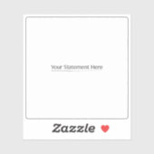 テンプレートのサイズを変更するテキストをここに挿入する， Whites Tra シール (シート)