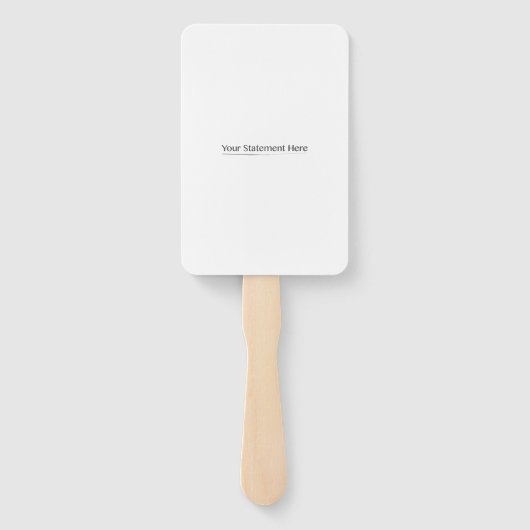 テンプレートのサイズを変更するテキストをここに挿入する， Whites Tra ハンドファン (裏面)