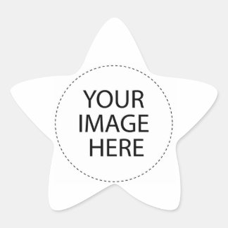 テンプレートのブランクは   あなたのイメージの文字を加えますか、またはブランクを買います 星シール