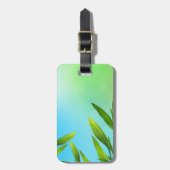 テンプレートの荷物のラベル ラゲッジタグ (正面縦)