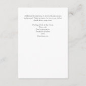 テンプレートの詳細 9 エンクロージャーカード (裏面)