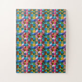 テンプレートはあなた自身の写真のイメージJPG JEPGを取り替えます ジグソーパズル (縦)