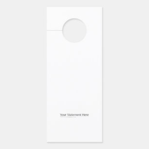 テンプレートを正方形に収めるには、ここにWhites Tra ドアノブサイン