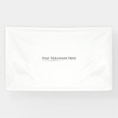 テンプレートを正方形に収めるには、ここにWhites Tra 横断幕 (横)