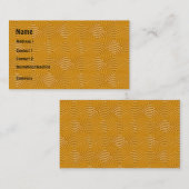 テンプレートを繰り返すゴシック様式リングや輪 名刺 (正面/裏面)