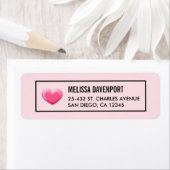 テンプレートアドレス ラベル (インサイチュ)