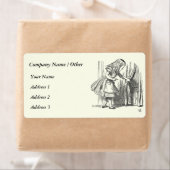 テンプレートアリスがドアを探す ラベル (インサイチュ)