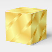 テンプレートエレガントフェイク金ゴールドメタリックモダンルック フェイバーボックス (正面サイド)