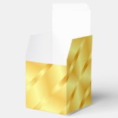 テンプレートエレガントフェイク金ゴールドメタリックモダンルック フェイバーボックス (オープン)