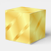 テンプレートエレガントフェイク金ゴールドメタリックモダンルック フェイバーボックス (裏面サイド)