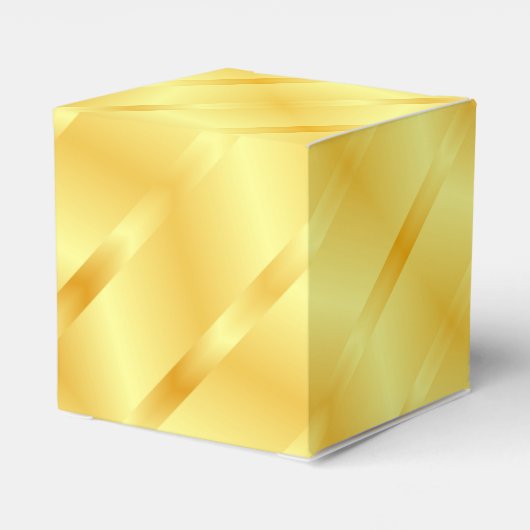 テンプレートエレガントフェイク金ゴールドメタリックモダンルック フェイバーボックス (裏面サイド)