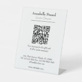 テンプレートオフィス用品デスクアクセサリ 台座サイン (正面)