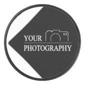 テンプレートカスタム事業会社が独自の会社を作成 アイスホッケーパック (正面)