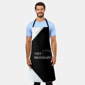 テンプレートカスタム事業会社が独自の会社を作成 エプロン (着用した状態)