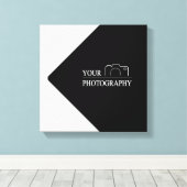 テンプレートカスタム事業会社が独自の会社を作成 キャンバスプリント (インサイチュ (ウッドフロア))