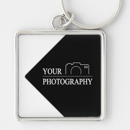 テンプレートカスタム事業会社が独自の会社を作成 キーホルダー (正面)