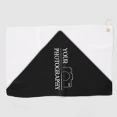 テンプレートカスタム事業会社が独自の会社を作成 ゴルフタオル (横)