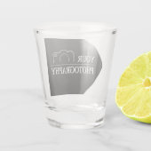 テンプレートカスタム事業会社が独自の会社を作成 ショットグラス (裏面)