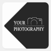 テンプレートカスタム事業会社が独自の会社を作成 スクエアシール (正面)