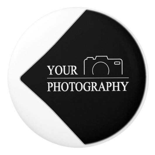 テンプレートカスタム事業会社が独自の会社を作成 セラミックノブ (正面)