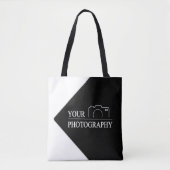 テンプレートカスタム事業会社が独自の会社を作成 トートバッグ (正面)